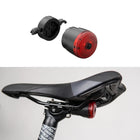 Portable Intelligent Sensing Brake Light Safety Warning Light USB Charging Waterproof Lamp With Electricity Display Taillight