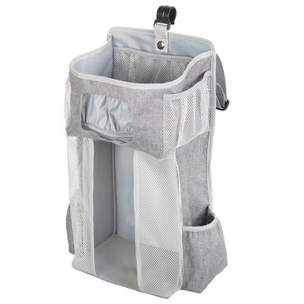 Baby Crib Hanging Bag Multifunctional Detachable Bed Diaper Toy Storage Bag