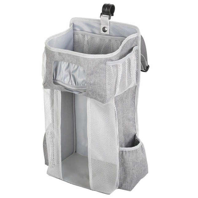Baby Crib Hanging Bag Multifunctional Detachable Bed Diaper Toy Storage Bag