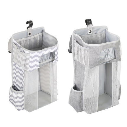 Baby Crib Hanging Bag Multifunctional Detachable Bed Diaper Toy Storage Bag