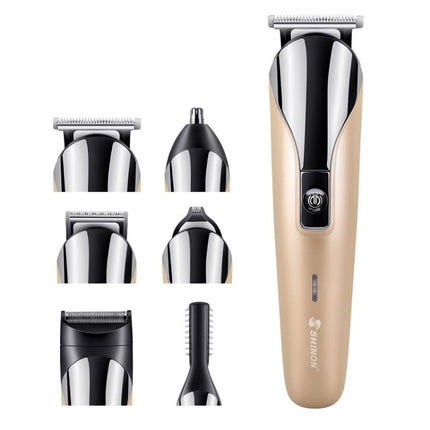SHINON 6 In 1 Multifunctional Electric Hair Clipper Set