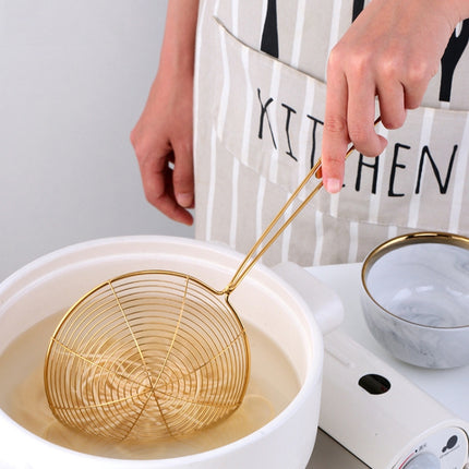 Stainless Steel Colander Noodle Spoon Oil Filter Spoon