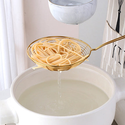 Stainless Steel Colander Noodle Spoon Oil Filter Spoon