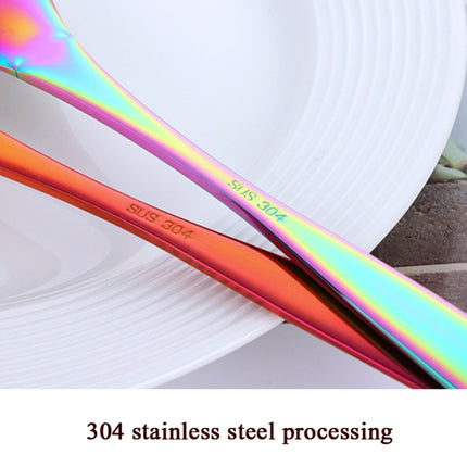 Household Kitchen Stainless Steel Seasoning Spoon 304 Thickened Tip Oil Spoon Mounting Spoon,Color: - DealBuddy