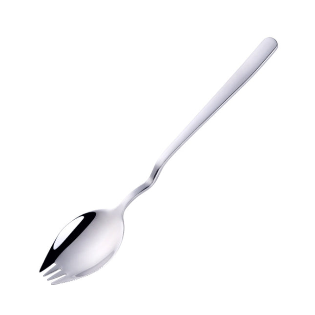 Stainless Steel Instant Noodle Fork Multi-Purpose V-Shaped Knife Fork Spoon Integrated Tableware, Color: Silver, Fork Spoon (Silver), Fork Spoon (Gold), Fork Spoon (Rose Gold), Fork Spoon (Black), Fork Spoon (Blue), Fork Spoon (Purple)                 ... - DealBuddy