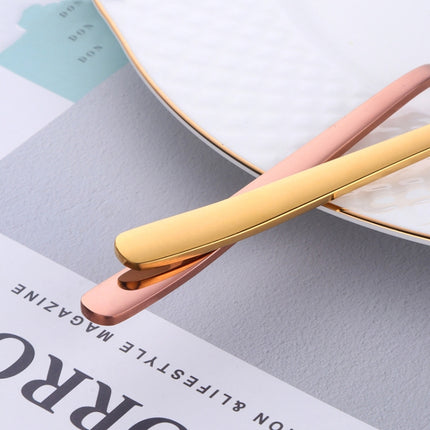Stainless Steel Instant Noodle Fork Multi-Purpose V-Shaped Knife Fork Spoon Integrated Tableware, Color: Silver