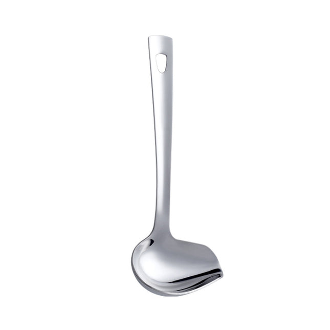 304 Stainless Steel Oil Spoon Thickened Soup Spoon Pouring Sauce Spoon, Soup Spoon (Silver), Soup Spoon (Magic Colorful), Soup Spoon (Golden), Soup Spoon (Rose Gold), Soup Spoon (Magic Red) - DealBuddy