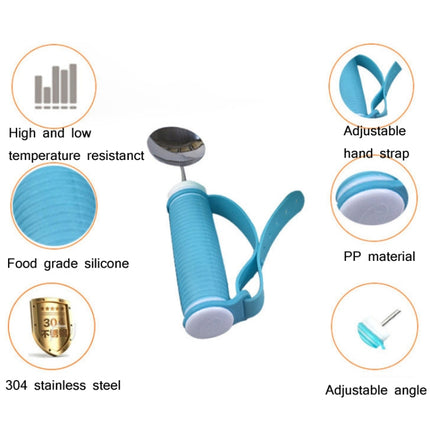 304 Stainless Steel Bendable Anti-Shake Self-Service Spoon For The Disabled&EElderly