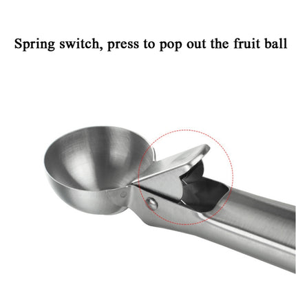 Stainless Steel Ice Cream Spoon Dessert Spoon Ice Cream Scooper