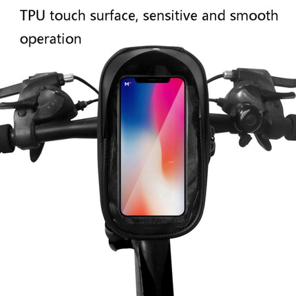B22 Bicycle EVA Hard Shell Handlebar Bag Touch Screen Waterproof Mobile Phone Bag - DealBuddy