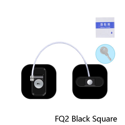 Child Safety Lock High-Rise Protective Lock, FQ2 Black Square - DealBuddy