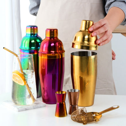 Stainless Steel Shaker Cocktail Shaker Set Hand Shaker Cup Fancy Shaker, True Color Set, Gold Set, Rose Gold Set, Magic Colorful Set, Magic Red Set, True Color Shaker, Golden Shaker, Rose Gold Shaker, Magic Colorful Shaker, Magic Red Shaker - DealBuddy