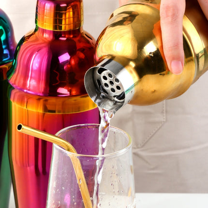 Stainless Steel Shaker Cocktail Shaker Set Hand Shaker Cup Fancy Shaker, True Color Set, Gold Set, Rose Gold Set, Magic Colorful Set, Magic Red Set, True Color Shaker, Golden Shaker, Rose Gold Shaker, Magic Colorful Shaker, Magic Red Shaker - DealBuddy