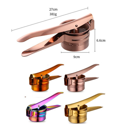 Stainless Steel Manual Juicer Detachable Juicer Commercial Large Capacity Fruit Juicer, Golden, Rose Gold, Magic Colorful, Magic Red - DealBuddy