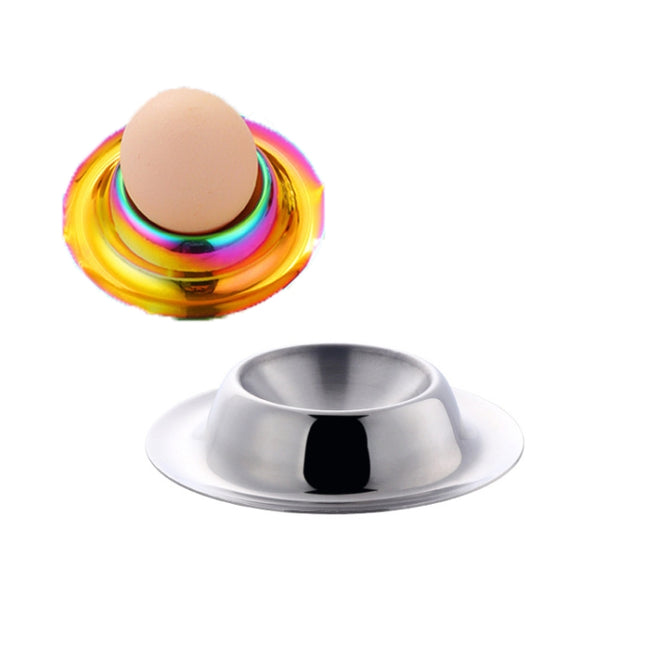 Stainless Steel Egg Tray Table Utensils, Silver, Gold, Rose Gold, Magic Colorful, Magic Red - DealBuddy