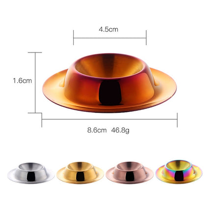 Stainless Steel Egg Tray Table Utensils, Silver, Gold, Rose Gold, Magic Colorful, Magic Red - DealBuddy