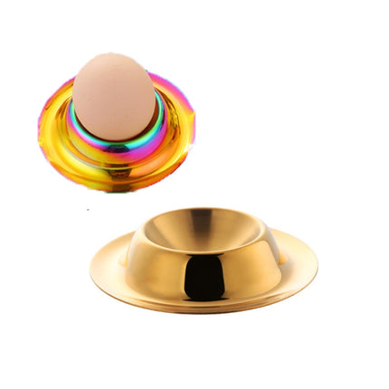 Stainless Steel Egg Tray Table Utensils, Silver, Gold, Rose Gold, Magic Colorful, Magic Red - DealBuddy