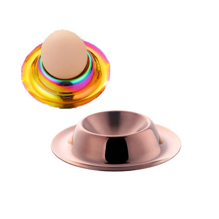Stainless Steel Egg Tray Table Utensils, Silver, Gold, Rose Gold, Magic Colorful, Magic Red - DealBuddy