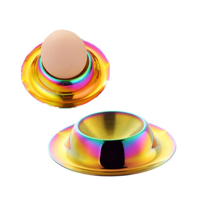 Stainless Steel Egg Tray Table Utensils, Silver, Gold, Rose Gold, Magic Colorful, Magic Red - DealBuddy