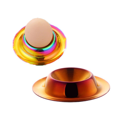 Stainless Steel Egg Tray Table Utensils, Silver, Gold, Rose Gold, Magic Colorful, Magic Red - DealBuddy