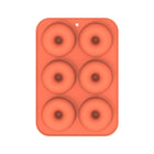 Oven Baking Tools Silicone Cake Donut Mold, 8 Even Brown, 6 Even Blue, 6 Even Purple, 6 Even Green, 6 Even Orange, 6 Even Yellow, 6 Even Red