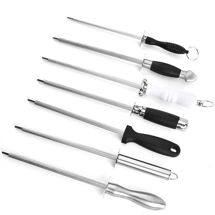 Grinding Rod Stainless Steel Kitchen Sharpening Tool, Style 1, Style 2, Style 3, Style 4, Style 5, Style 6, Style 7 - DealBuddy