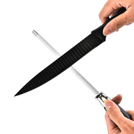 Grinding Rod Stainless Steel Kitchen Sharpening Tool, Style 1, Style 2, Style 3, Style 4, Style 5, Style 6, Style 7 - DealBuddy