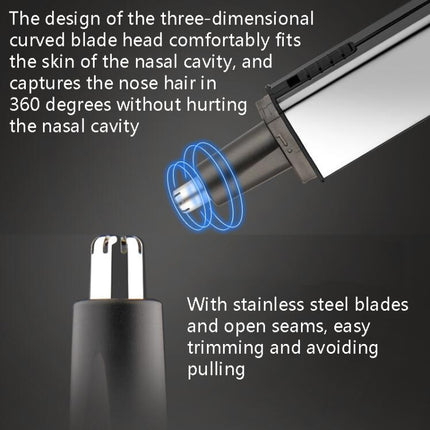 Sportsman SM-416 Electric Mini Shaving Knife Eyebrow Trimming Knife Charging USB Nose Hair Trimmer, Specification: