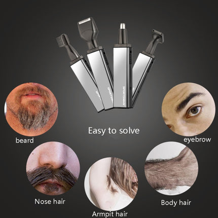 Sportsman SM-416 Electric Mini Shaving Knife Eyebrow Trimming Knife Charging USB Nose Hair Trimmer, Specification: