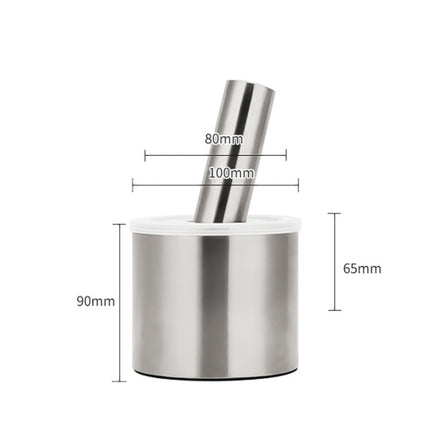 Kitchen 304 Stainless Steel Garlic Masher Spice Bean Nut Grinder, Straight Shape, Waist Shape, Drum Shape, Big Bowl Shape, Large Drum Shape - DealBuddy
