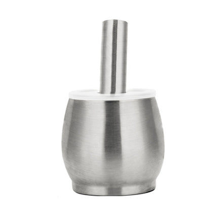 Kitchen 304 Stainless Steel Garlic Masher Spice Bean Nut Grinder, Straight Shape, Waist Shape, Drum Shape, Big Bowl Shape, Large Drum Shape - DealBuddy
