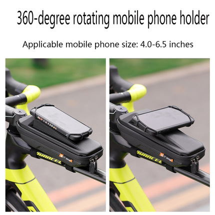 WEST BIKING YP0707263 Bicycle Outdoor Front Beam Bag EVA Hard Shell Phone Bag - DealBuddy