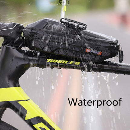 WEST BIKING YP0707263 Bicycle Outdoor Front Beam Bag EVA Hard Shell Phone Bag - DealBuddy