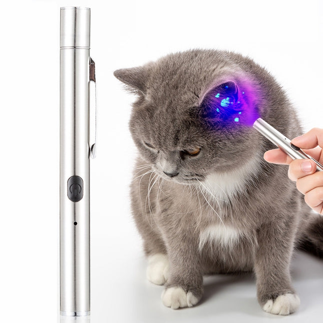 Woods Lamp Cat Moss Detection Lamp Cat Urine Blackhead 365UV Black Mirror Ultraviolet Fluorescent Agent Money Detector Lamp, Moss Detection Lamp - DealBuddy