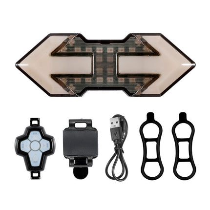 WEST BIKING YP0701299 Bicycle Remote Control Tail Light Night Riding Warning Light - DealBuddy
