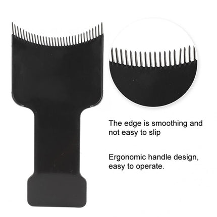 3 PCS S920 Highlighting and Coloring Brush Board Hair Care Insert Comb Hairdressing Tool, Small Black, Medium Black, Large Black - DealBuddy