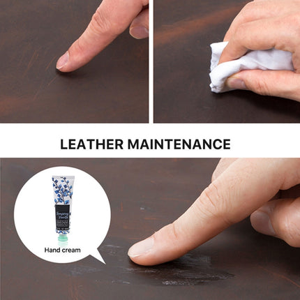 CONTACTS FAMILY CF1117  Retro Crazy Horse Texture Leather Watch Box Round Buckle Storage Box,Capacity: Can Hold 3 Watches