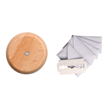 Bread Baguette Round Knife Wooden Double-Sided Bread Trimming Knife With 5 Blades, Beech, Flower Pear Wood, Pattern 1 Flower Pear Wood, Pattern 2 Flower Pear Wood, Pattern 3 Flower Pear Wood, Pattern 4 Flower Pear Wood, Pattern 5 Flower Pear Wood      ... - DealBuddy