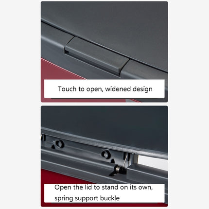 VitunHOO TG3450 Long Legs Trash Can Household Trash Can With Lid