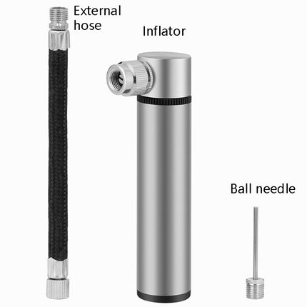 Bicycle Small Aluminum Alloy Pump Portable Mini Basketball Feeding Tube - DealBuddy