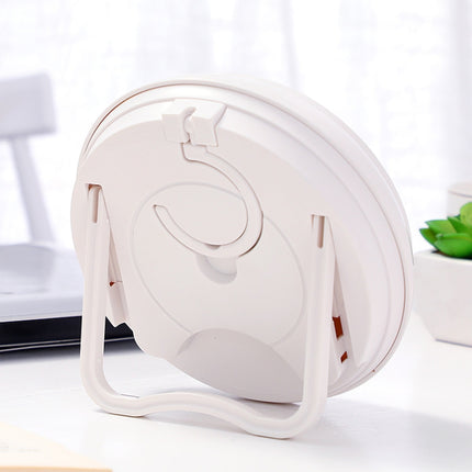 Round Waterproof Wall Clock Kitchen And Bathroom Desktop Clock Ornaments