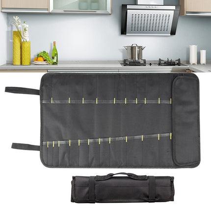 Chef Knife Storage Bag Portable Reel Knife Bag