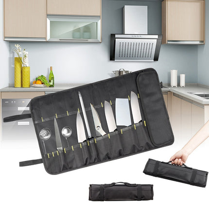 Chef Knife Storage Bag Portable Reel Knife Bag