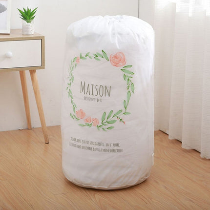 Large-capacity Household Waterproof Moisture-proof Quilt Storage Bag Packing Bag, Striped Deer, Cute Beer, Cactus, Garlands - DealBuddy