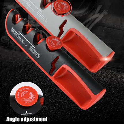 4- In-1 Adjustable Manual Knife Sharpener Multifunctional Knife Sharpener, 4 in 1 (Black Red), 4 in 1 (Gray Red) - DealBuddy