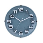 12 Inch Living Room Silent Wall Clock Round Stereo 3D Digital Wall Clock