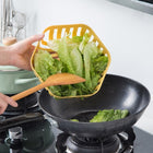 Hollow Fruit Basin Household Fruit Drain Basket Kitchen Vegetable Washing Plastic Basin