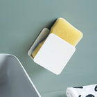 Kitchen Sink Sponge Rack Wall-mounted Scouring Pad Drain Rack