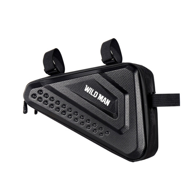 WILD MAN ES19 Bicycle EVA Hard Shell Triangle Bag Mountain Bike Front Beam Bag - DealBuddy