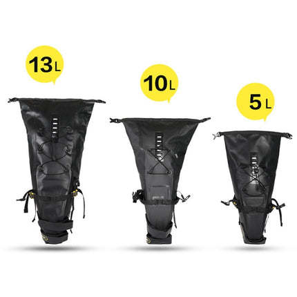 Rhinowalk RK19511 Full Waterproof Bicycle Saddle Tail Bag Big Capacity Road Bike Bag - DealBuddy